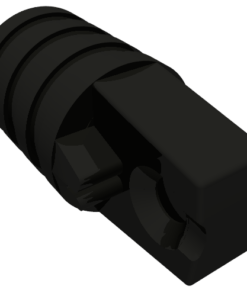 53923 - Hinge Cylinder 1 x 2 Locking with 1 Finger and Axle Hole on Ends without Slots