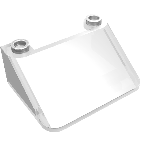 57783 - Windscreen 3 x 4 x 1 1/3 Large Glass Surface