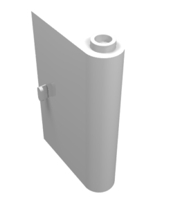 58380 - Door 1 x 3 x 4 Right - Open Between Top and Bottom Hinge