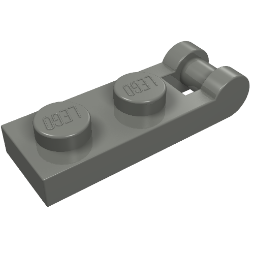 60478 - Plate, Modified 1 x 2 with Bar Handle on End
