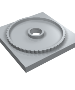 61485 - Turntable 4 x 4 Square Base, Locking
