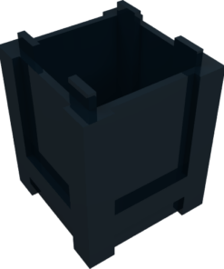 61780 - Container, Box 2 x 2 x 2 - Top Opening