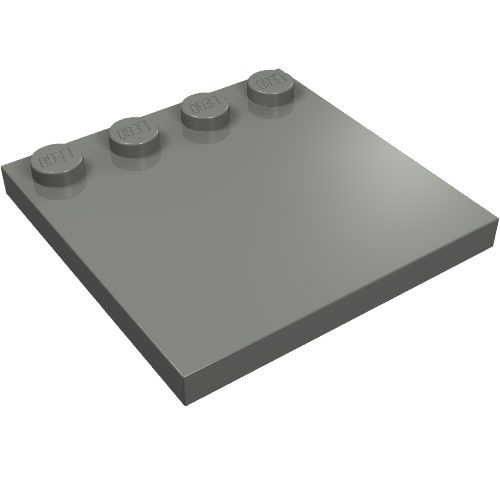 6179 - Tile, Modified 4 x 4 with Studs on Edge