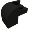 67810 - Slope, Curved 2 x 2 x 1 1/3 Corner Round with Recessed Stud