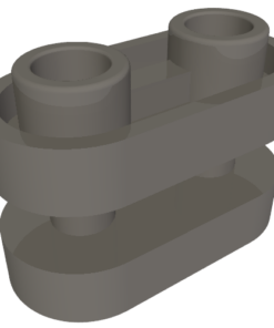 77808 - Brick, Round 1 x 2 with Hollow Studs and Open Center with Bars