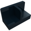93095 - Panel 1 x 2 x 1 with Rounded Corners and Center Divider