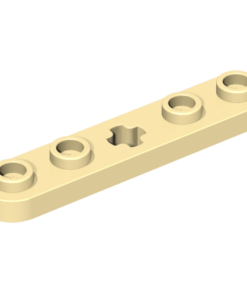 32124 - Technic, Plate 1 x 5 with Smooth Ends, 4 Studs and Center Axle Hole