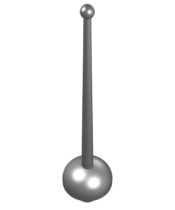93550 - Minifigure, Weapon Sword, Foil / Épée (Epee)